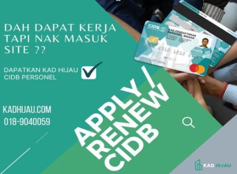 Cara Daftar Cidb Green Card Pekerja Asing - RenewCIDB.com